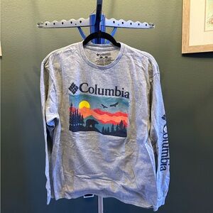 Men’s Columbia size large long sleeve t shirt